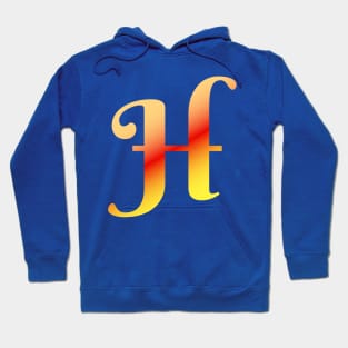 Letter H Letter Art Hoodie